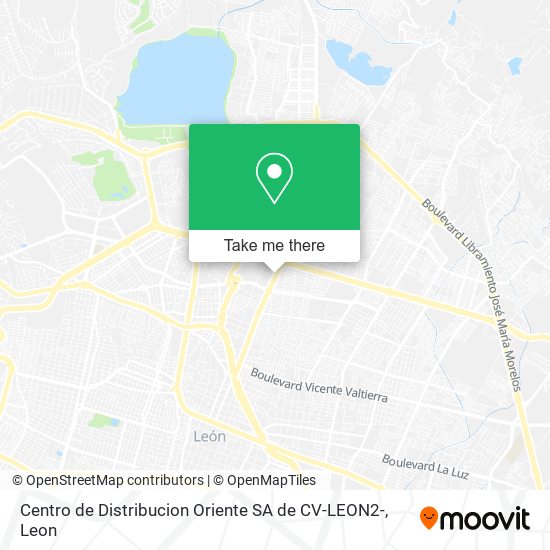 Centro de Distribucion Oriente SA de CV-LEON2- map