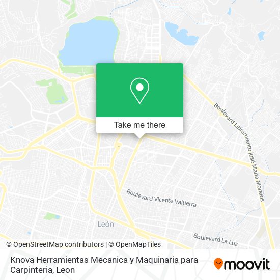 Knova Herramientas Mecanica y Maquinaria para Carpinteria map