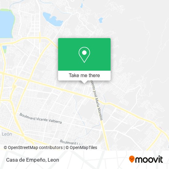 Mapa de Casa de Empeño