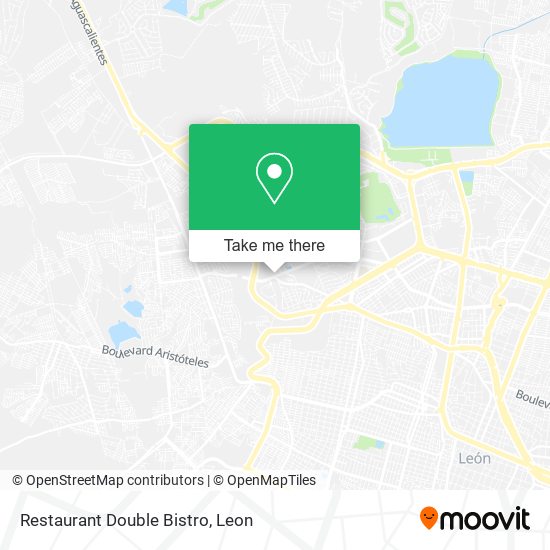 Restaurant Double Bistro map