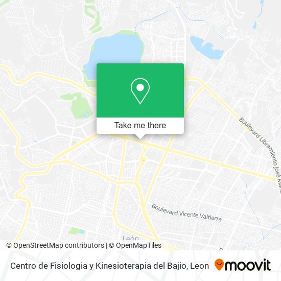 Centro de Fisiologia y Kinesioterapia del Bajio map