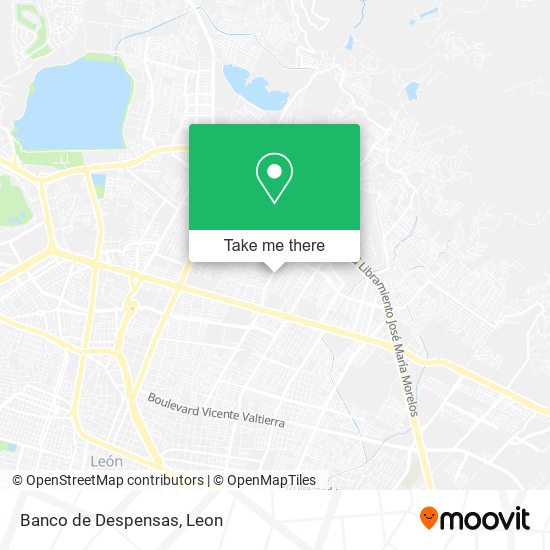 Banco de Despensas map