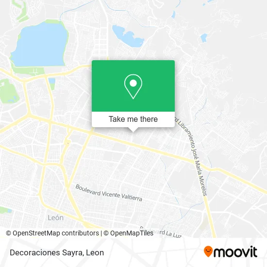 Decoraciones Sayra map