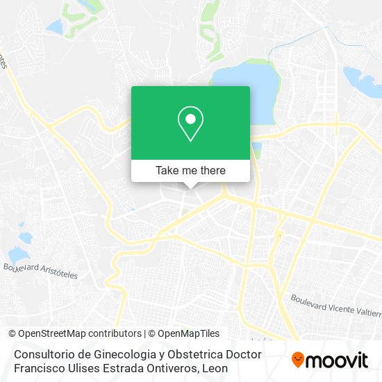 Consultorio de Ginecologia y Obstetrica Doctor Francisco Ulises Estrada Ontiveros map