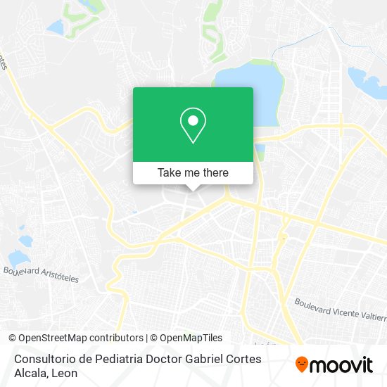 Consultorio de Pediatria Doctor Gabriel Cortes Alcala map