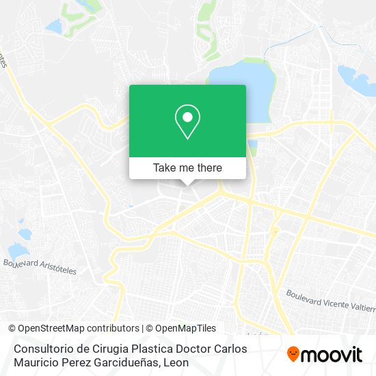 Consultorio de Cirugia Plastica Doctor Carlos Mauricio Perez Garcidueñas map