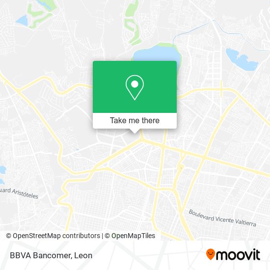 BBVA Bancomer map