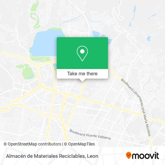 Almacén de Materiales Reciclables map