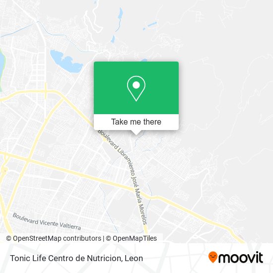 Tonic Life Centro de Nutricion map