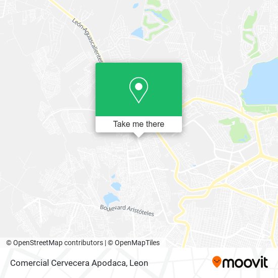 Comercial Cervecera Apodaca map