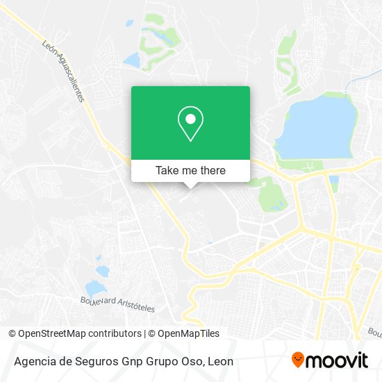 Mapa de Agencia de Seguros Gnp Grupo Oso