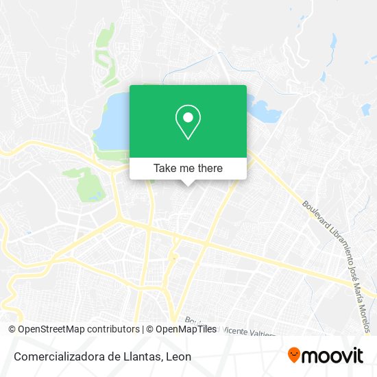 Comercializadora de Llantas map
