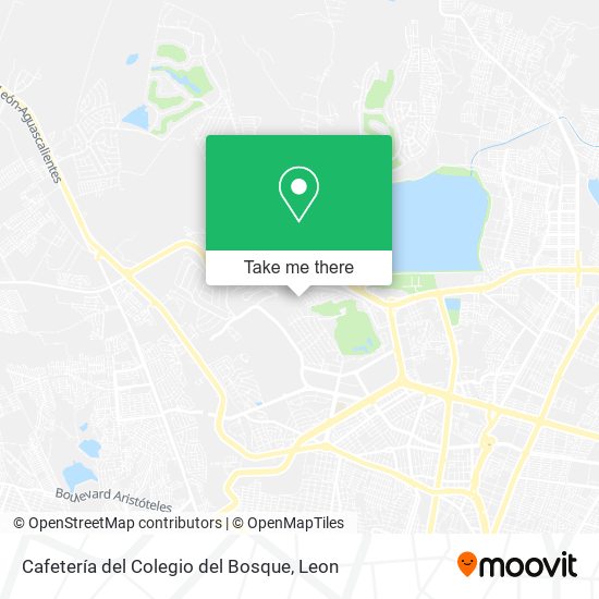 Cafetería del Colegio del Bosque map