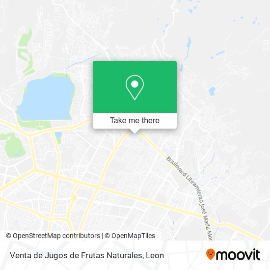 Venta de Jugos de Frutas Naturales map