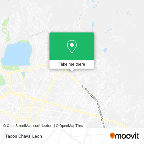 Tacos Chava map