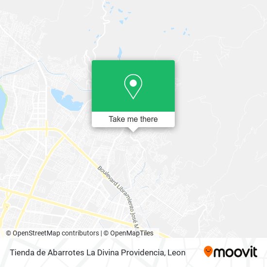 Tienda de Abarrotes La Divina Providencia map