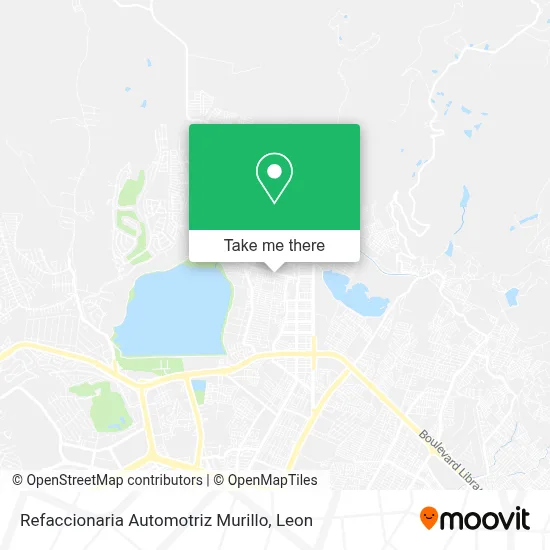 Refaccionaria Automotriz Murillo map