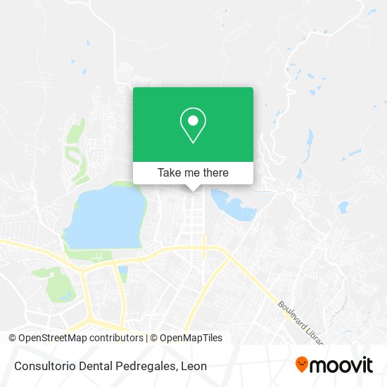 Mapa de Consultorio Dental Pedregales