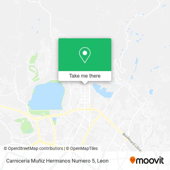 Carniceria Muñiz Hermanos Numero 5 map