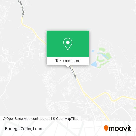 Bodega Cedis map