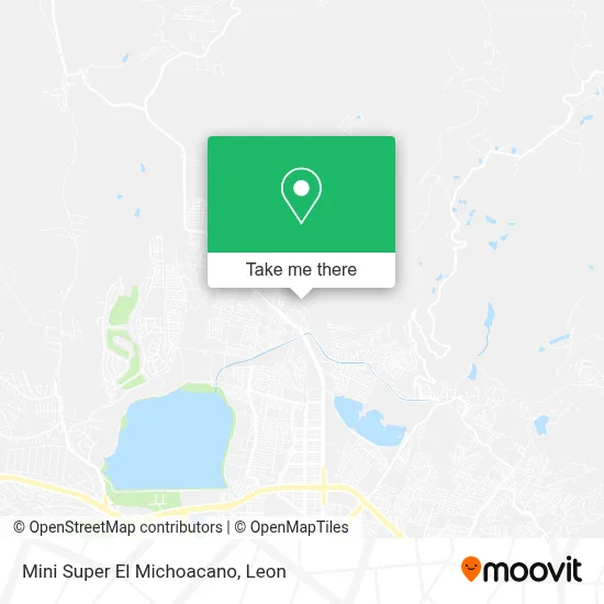 Mini Super El Michoacano map