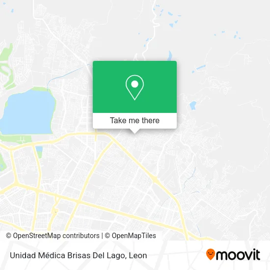 Mapa de Unidad Médica Brisas Del Lago