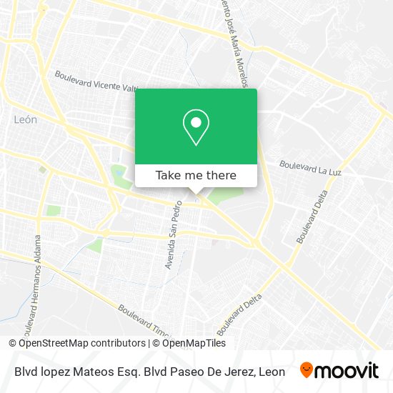 Blvd lopez Mateos Esq. Blvd Paseo De Jerez map