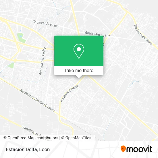 Mapa de Estación Delta