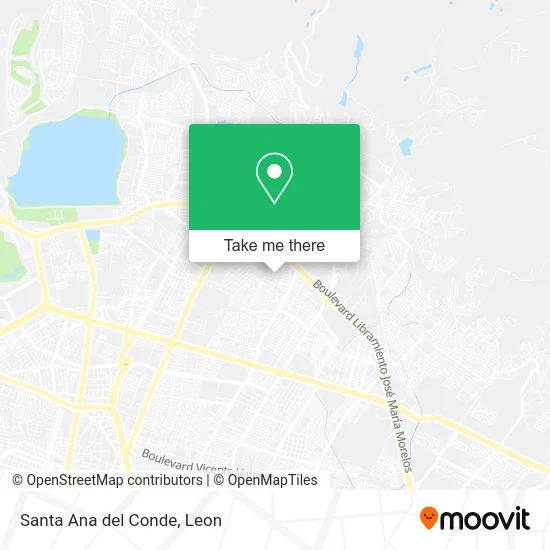 Santa Ana del Conde map