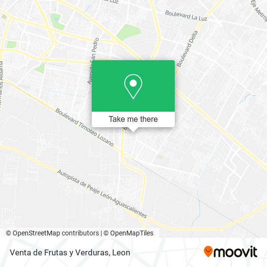 Venta de Frutas y Verduras map
