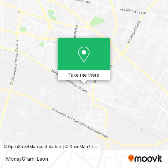 MoneyGram map