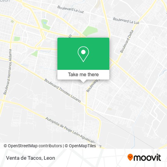 Venta de Tacos map