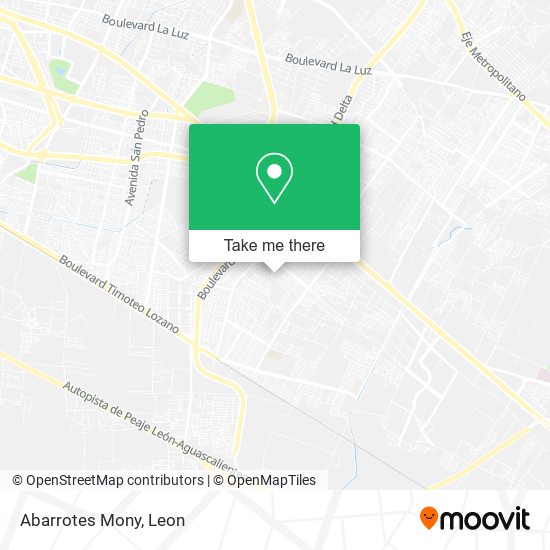 Abarrotes Mony map