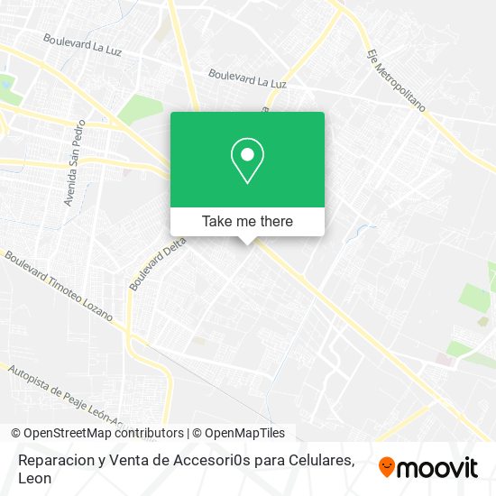 Reparacion y Venta de Accesori0s para Celulares map