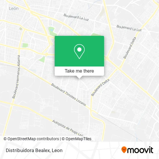 Distribuidora Bealex map
