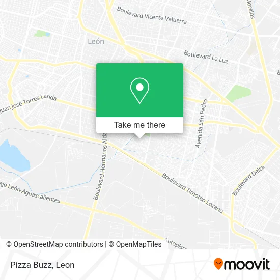 Pizza Buzz map