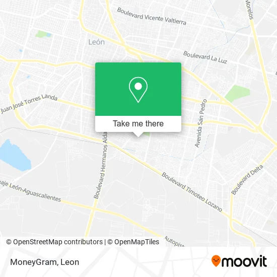 MoneyGram map