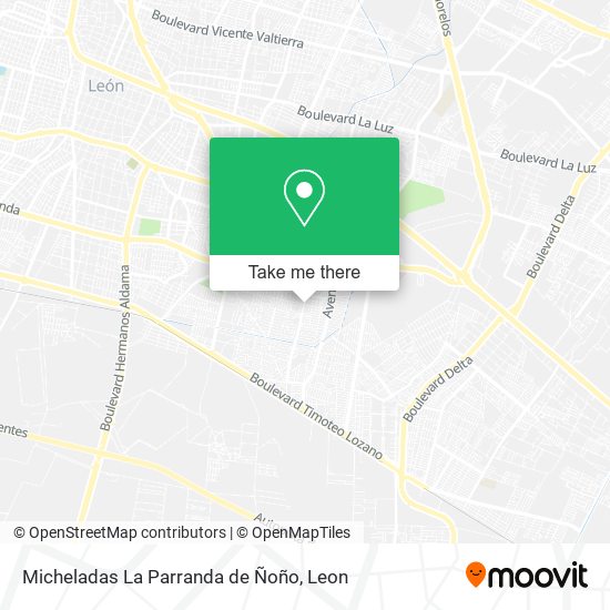 Mapa de Micheladas La Parranda de Ñoño