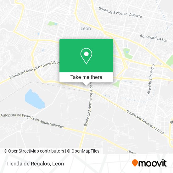 Mapa de Tienda de Regalos