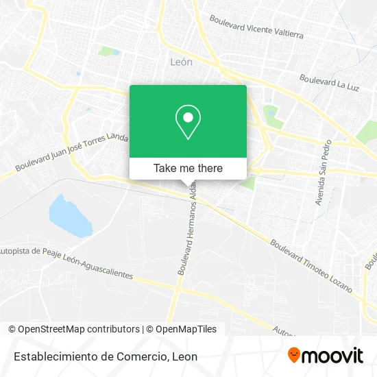 Establecimiento de Comercio map