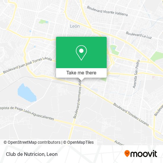 Club de Nutricion map