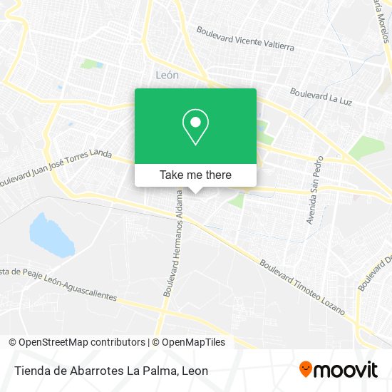 Tienda de Abarrotes La Palma map