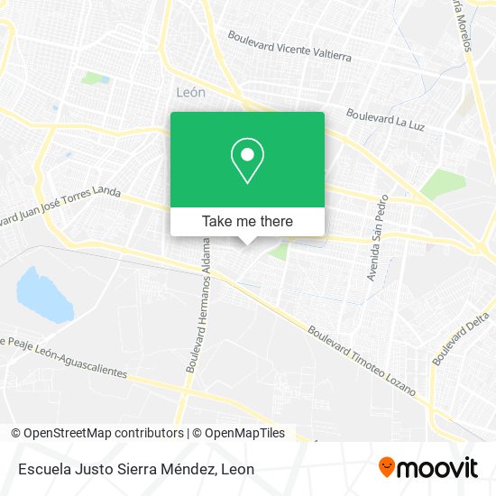 Escuela Justo Sierra Méndez map