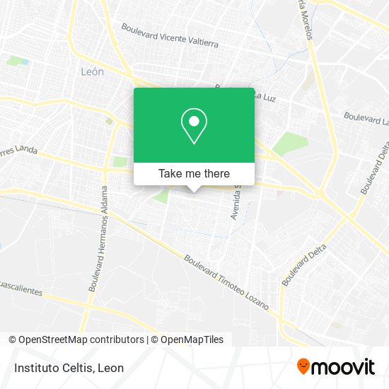 Mapa de Instituto Celtis