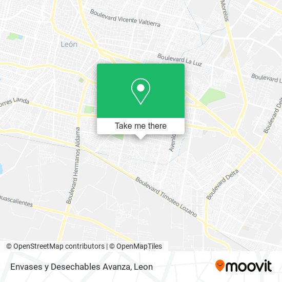 Envases y Desechables Avanza map