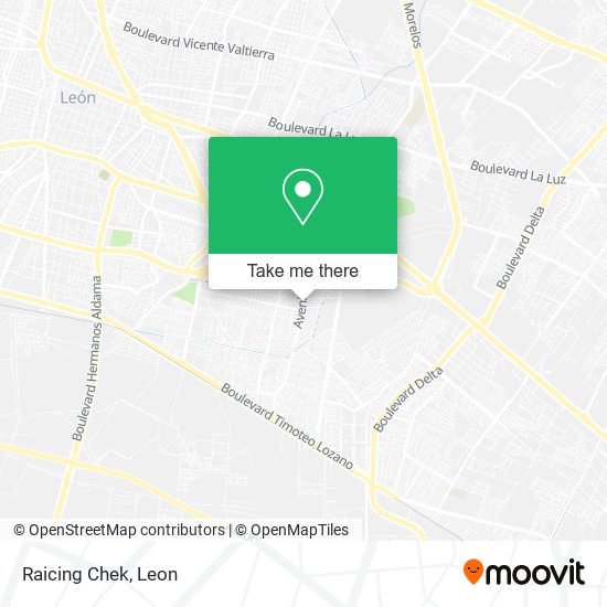 Raicing Chek map