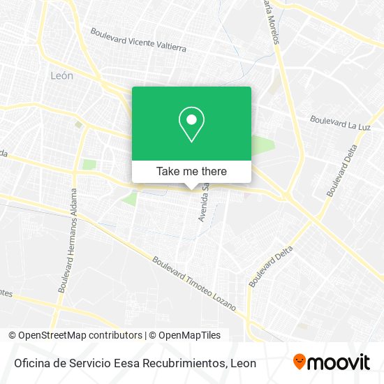 Oficina de Servicio Eesa Recubrimientos map