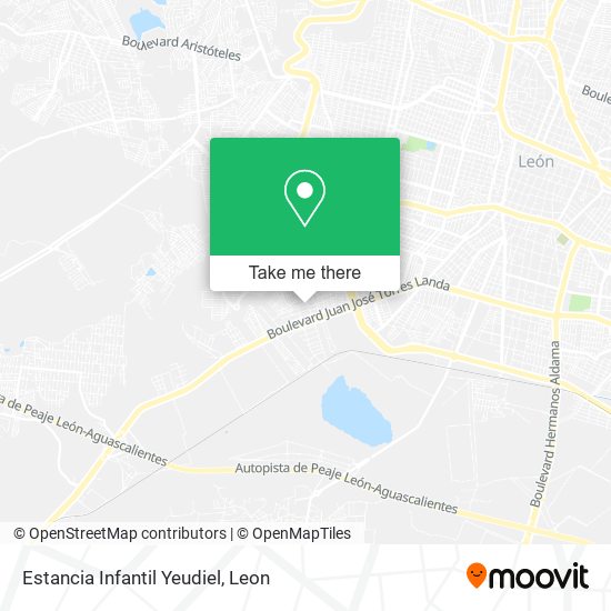 Mapa de Estancia Infantil Yeudiel