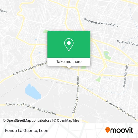 Mapa de Fonda La Guerita