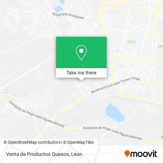 Venta de Productos Quesos map